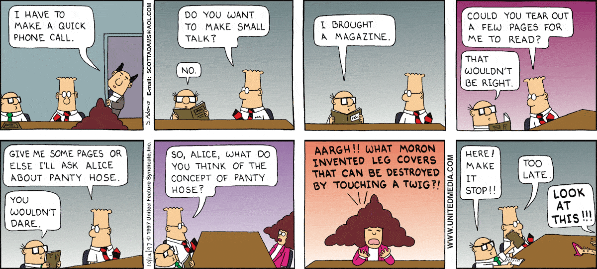 Dilbert Cartoon